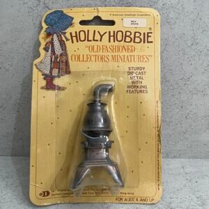 Vintage Holly Hobbie Old Fashioned Collectors Miniatures No. 9 Stove
